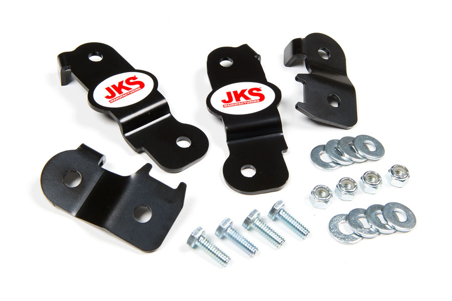 JKS Brake Line Relocation Kit Front and Rear - JK