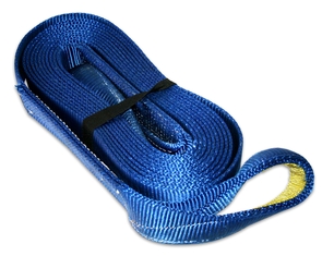 Bulldog Winch Recovery Strap - 2in x 30ft - 6700lb WLL