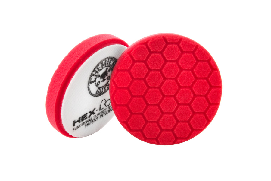 Chemical Guys Red Hex-Logic 5.5in Ultra Light Finishing Pad