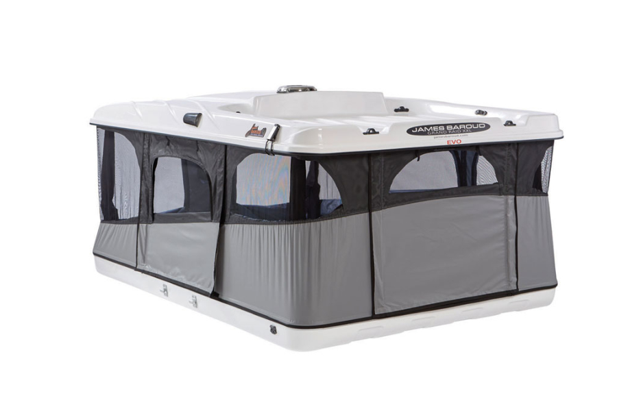 James Baroud Grand Raid Xxl Rooftop Tent Black 465251ba Northridge4x4