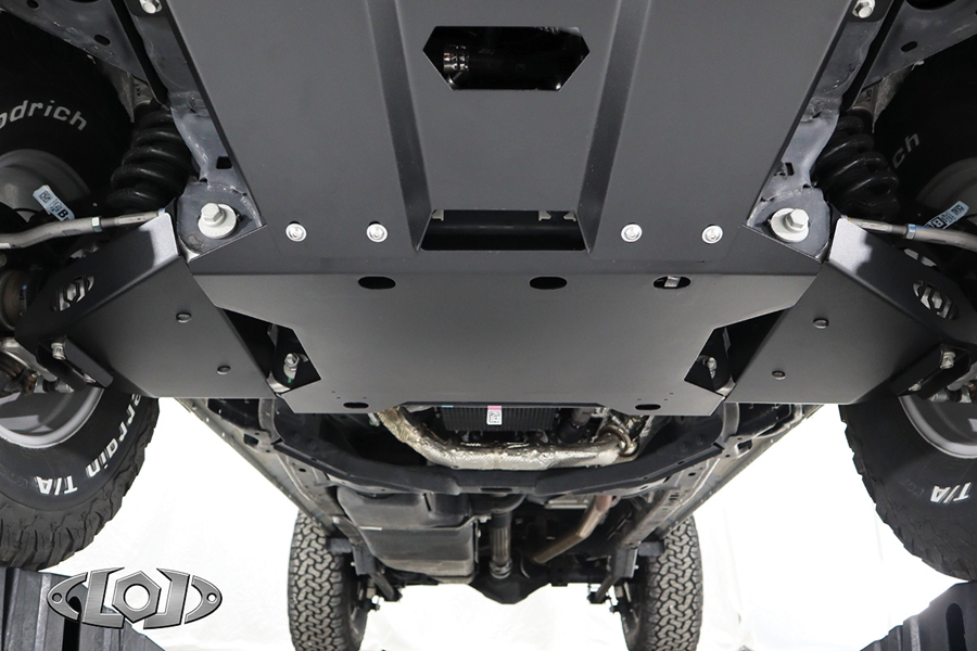 LOD Black Ops Front Differential Skid Plate - Black - Bronco 2021+