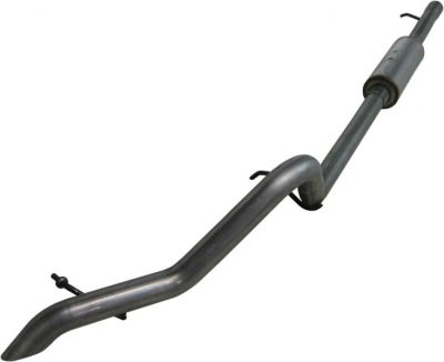 MBRP Installer Series Cat-Back Exhaust System, Aluminized Steel - JK 4dr 2007-11