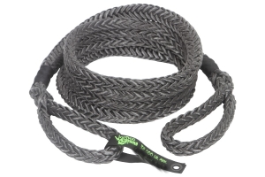 VooDoo Offroad 1/2in x 16ft UTV Kinetic Recovery Rope - Black