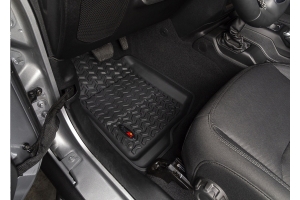 Rugged Ridge Front and Rear Floor Liner Kit - JL 2dr