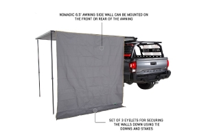 Overland Vehicle Systems Nomadic Awning Side Shade Wall