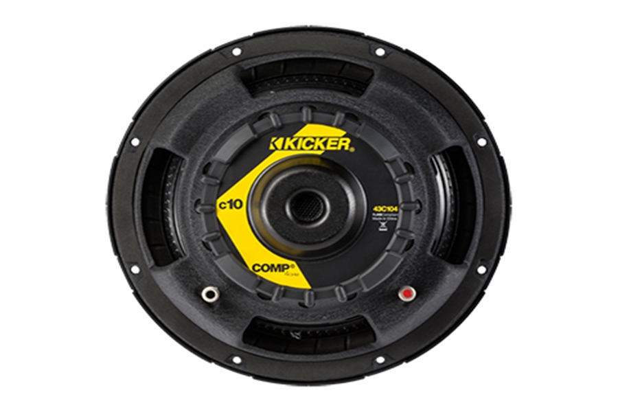 Kicker 10in Comp 4 Ohm SVC Subwoofers 
