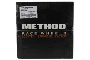 Method Race Wheels Roost Series Wheel 17x8 5x5 Matte Black - JT/JL/JK