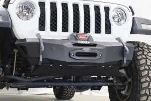 LOD Black Ops Stubby Winch Front Bumper - Black  - JT/JL/JK