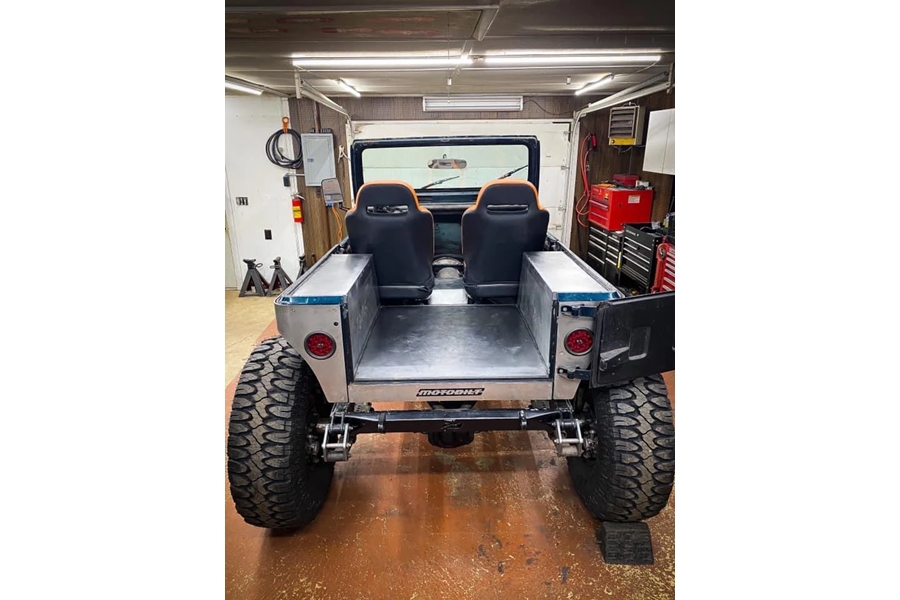 Motobilt Wheelbase Stretch Kit - Bare - YJ