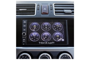 Insane Audio Universal Double Din Multimedia Bluetooth In-Dash Receiver with On/Off Road Navigation and Hi-Def Touch Display