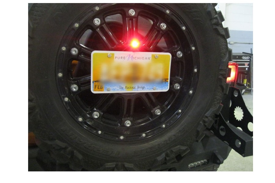 Ace Engineering Spare Tire Plate Relocation Kit - TJ