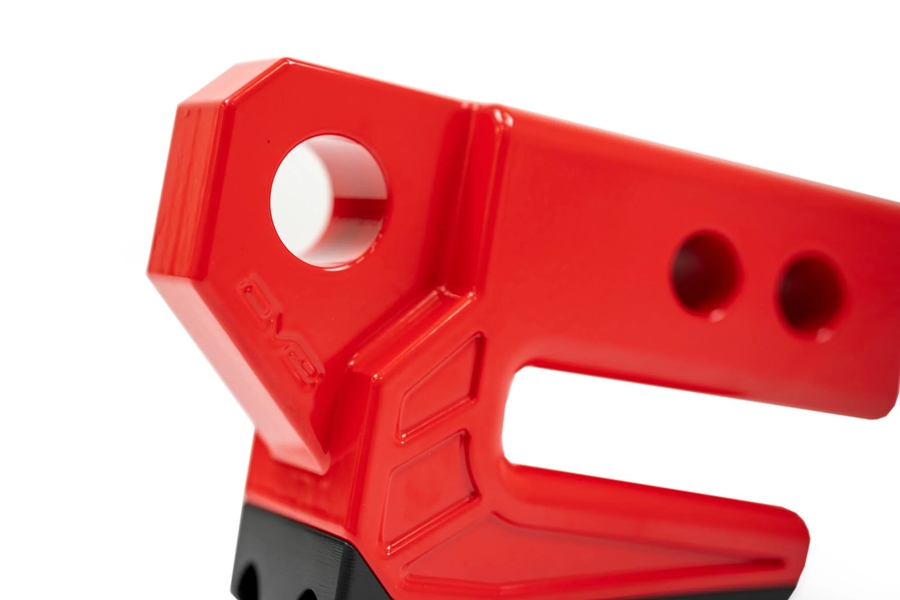 DV8 Offroad Xtract Hitch Skid Plate - Red