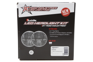 Rigid Industries Truck-Lite Series Round Headlights 7in - JK