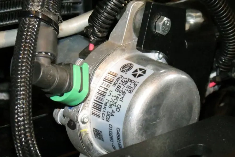 Rock Hard 4x4 Vacuum Pump Relocation Kit - JK