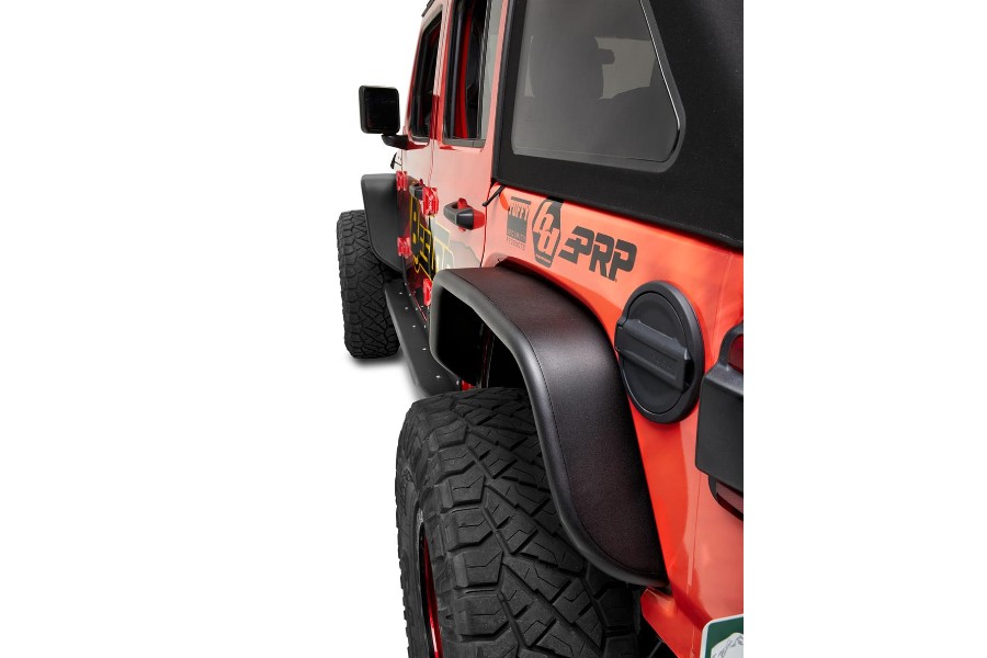 Bestop Granite Series Rear Fender Flares - Black - JL 