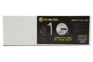 KC Hilites Gravity LED Fog Lights Pair, Amber