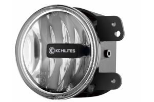 KC HiLites 4in Gravity LED Fog Light Single Clear