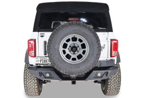 LOD Destroyer Rear Bumper w/ Tire Carrier - Bare Steel - Bronco 2021+