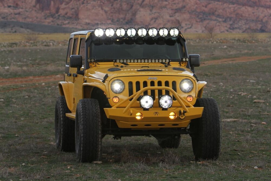 KC HiLiTES Gravity LED PRO 7in Headlight Pair - JK