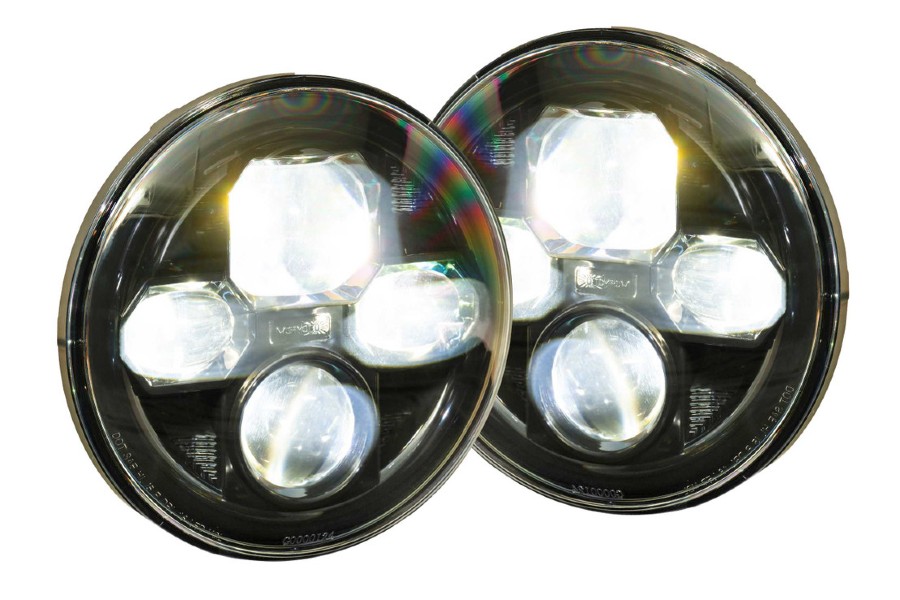 Morimoto Sealed7 2.0 Head Light Set - 07-17 JK 
