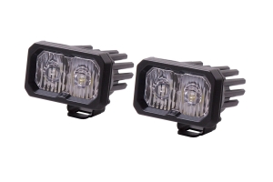Diode Dynamics SS C2 Sport 2in LED Pods, ABL White - Driving