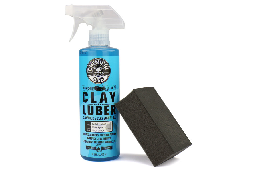 Chemical Guys Clay Block Surface Cleaner and Clay Luber Kit Universal, CLAY_BLOCK_KIT