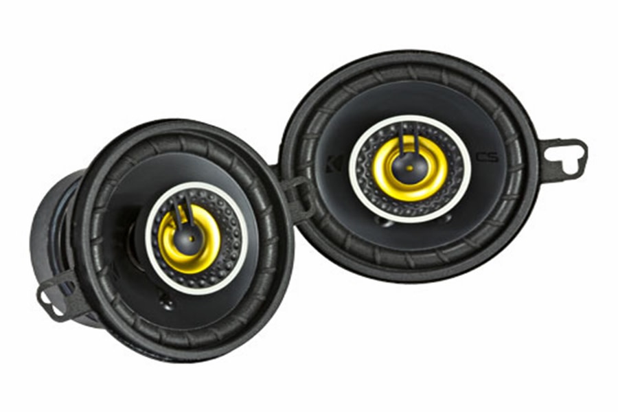 Kicker CS-Series 3-1/2 Inch Coaxial Speakers 
