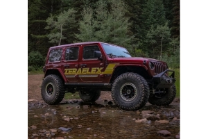 Teraflex Olympus Beadlock Off-Road Wheel, 8x6.5 -12mm - Metallic Black