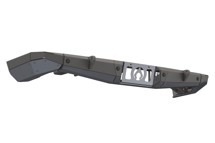 Artec Industries High Clearance Rear Bumper, No Cut - Raw Steel  - JT