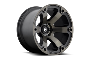 Fuel Offroad Beast D564 Series Wheel, 17x9 5x5 - Black/Dark Tint - JT/JL/JK