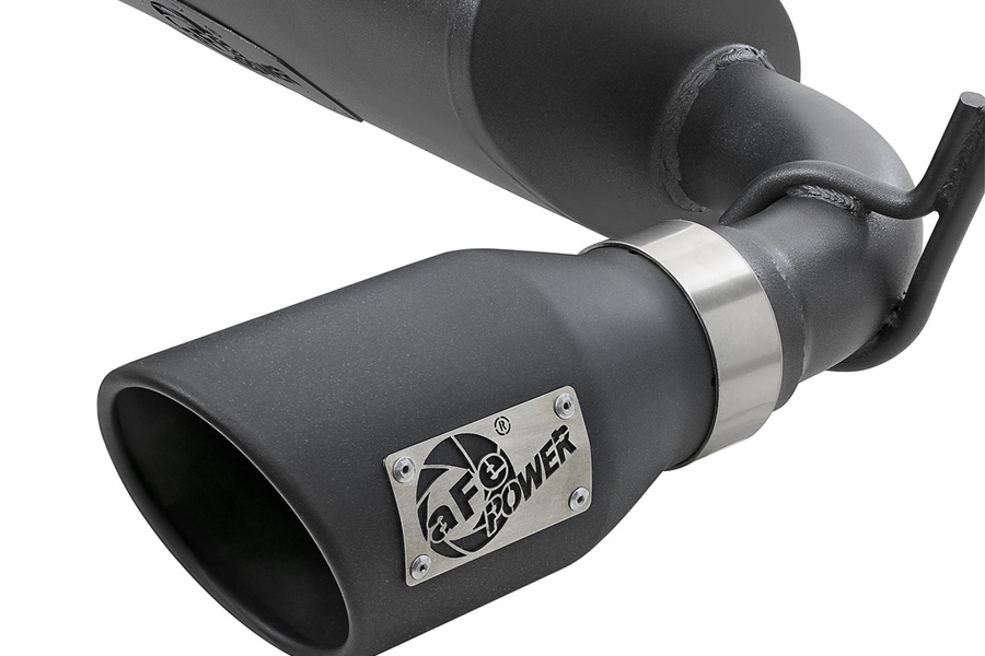aFe POWER Rebel Series 2.5in Axle-Back Exhaust System - JK