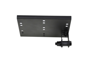 Kentrol Shackle Mounted License Plate Bracket - Textured Black 