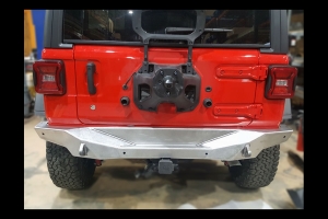 Artec Industries Nighthawk Rear Bumper - No Sensor Provisions - JL