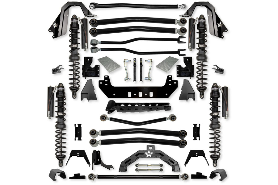Rock Krawler 3in Adventure-X2 Coilover Long-Arm Suspension System - Trail Runner System Stage 1 ( Part Number: JT30AX2LA-DTR)