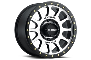 Method Race Wheels 305 NV Series Wheel 16x8.0 6x5.5 Machined w/ Matte Black Lip - Bronco 2021+