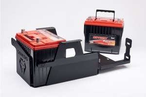 Genesis Offroad Dual Battery Kit w/Smart Isolator - JT/JL