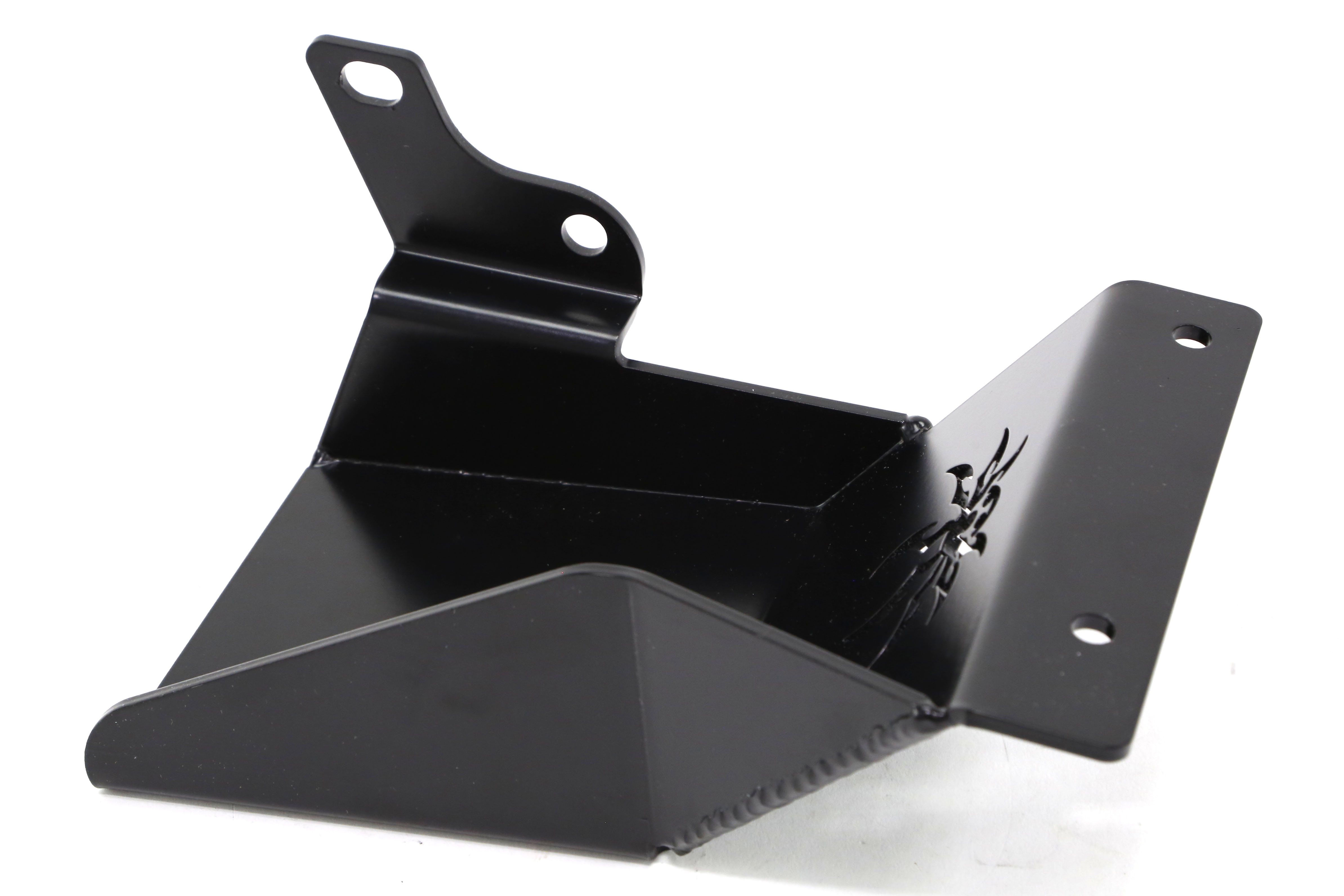 Poison Spyder Steering Box Skid Plate Black - YJ