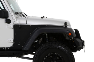 Smittybilt XRC FLAT ARMOR SKINS Front, Black - JK