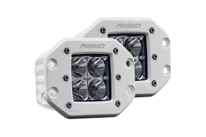 Rigid Industries D-Series Pro Hybrid Flood Flush Mount Pair