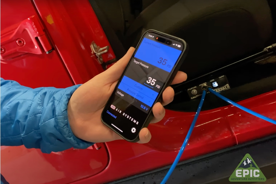 Epic Adventure Oufitters Deluxe Kraken Tire Inflation System w/ ARB Pressure Control - JT/JL