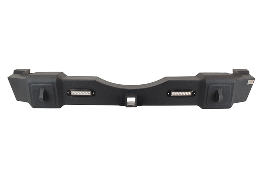 Fishbone Offroad Rear Bumper w/ LEDs - JK