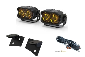 Morimoto 2Banger NCS LED Pod - Yellow Spot  - JK