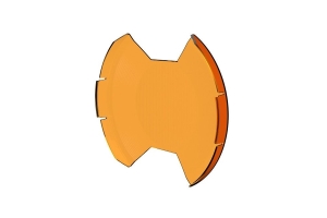 KC HiLiTES SlimLite 8in LED Light Shield, Driving - Amber