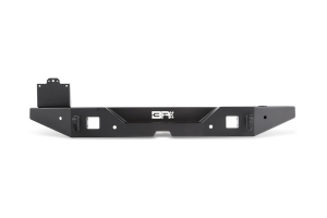 Body Armor Full-Width Rear Bumper w/ Tire Carrier Mount - JL