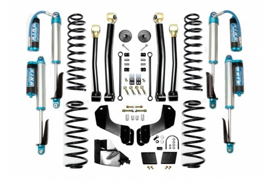 Evo Manufacturing 3.5in Enforcer Overland Stage 3 Lift Kit w/ Comp Adjuster Shocks ( Part Number: 3014S3KA)