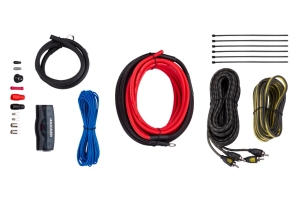 Kicker V-Series 8AWG 2-Channel V-Series Value Amp Kit 