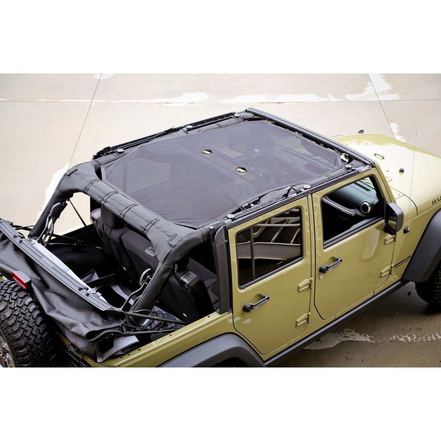 Rugged Ridge Eclipse Sun Shade Black - JK 4dr