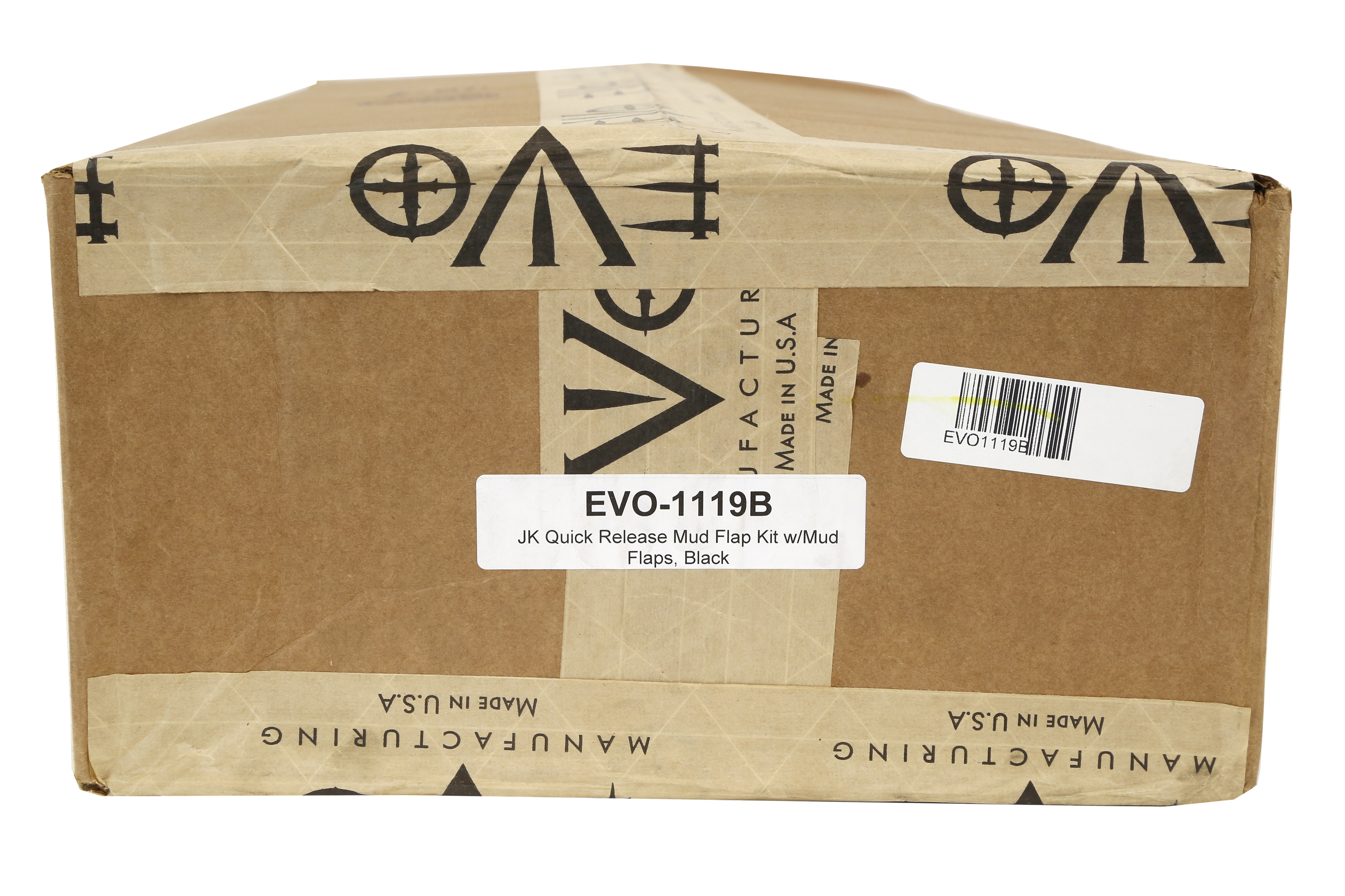 EVO Manufacturing Quick Release Mudflap Kit - JK