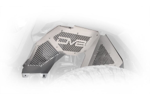 DV8 Offroad Front Inner Fenders, Raw  - JL