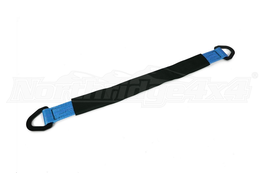 SpeedStrap 2in x 30in Axle Strap w/ D-Rings, Blue  - 10,000lb Max Capacity